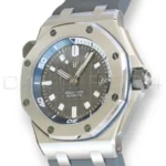 Audemars Piguet Royal Oak Offshore Diver 15720ST grey Mega Tapisserie dial 2025 mint 42mm stainless steel front