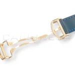 Cartier Santos WGSA0019 alligator leather QuickSwitch strap rose gold folding buckle interchangeabl