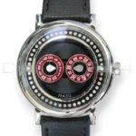 MB&F M.A.D.Editions M.A.D.2 R&B red black 2026 brand new front view 42mm stainless steel