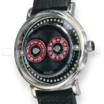 MB&F M.A.D.Editions M.A.D.2 R&B red black 2026 brand new front view 42mm stainless steel