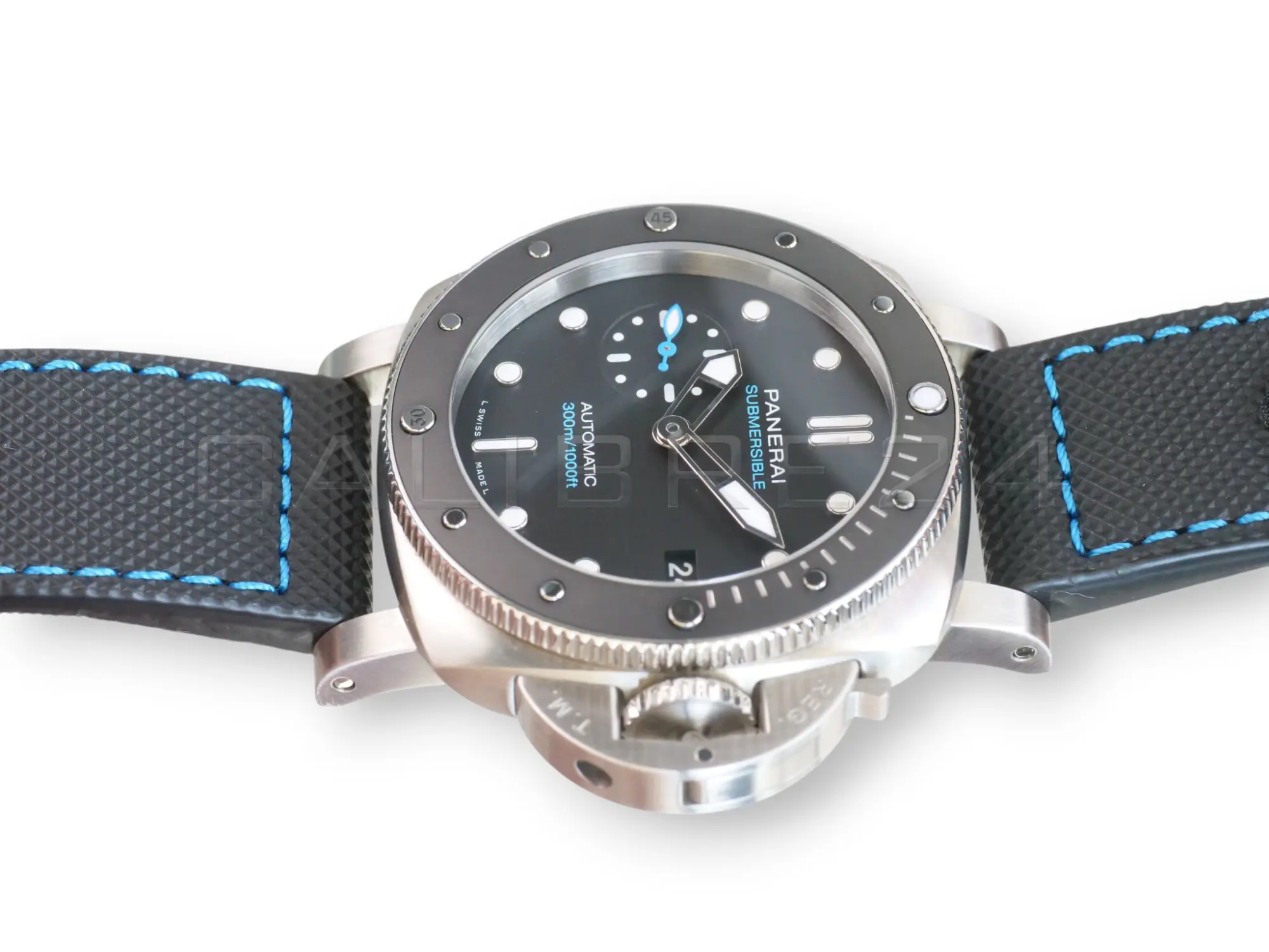 Panerai Submersible PAM01683 2022 mint full set box papers warranty 2030 Calibre24 Perth Australia