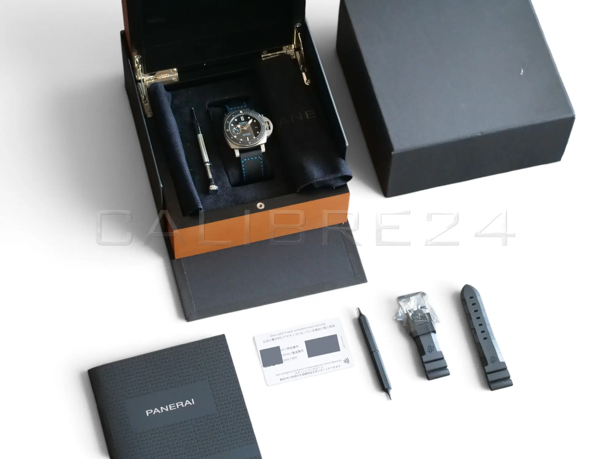 Panerai Submersible PAM01683 2022 mint full set box papers warranty 2030 Calibre24 Perth Australia