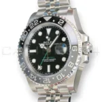 Rolex GMT-Master II Bruce Wayne 126710GRNR Jubilee 2026 grey black bezel green GMT hand brand new front