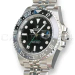 Rolex GMT-Master II Bruce Wayne 126710GRNR Jubilee 2026 grey black bezel green GMT hand brand new front