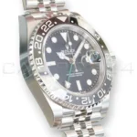 Rolex GMT-Master II Bruce Wayne 126710GRNR Jubilee 2026 grey black bezel green GMT hand brand new front