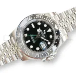 Rolex GMT-Master II Bruce Wayne 126710GRNR Jubilee 2026 grey black bezel green GMT hand brand new front