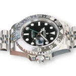 Rolex GMT-Master II Bruce Wayne 126710GRNR Jubilee 2026 grey black bezel green GMT hand brand new front