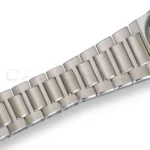 IWC Ingenieur IW328901 fully brushed H-link integrated stainless steel bracelet butterfly clasp micro-adjust