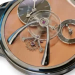MB&F Legacy Machine 101 EVO salmon 2026 mint full set box papers Calibre24 Perth Australia