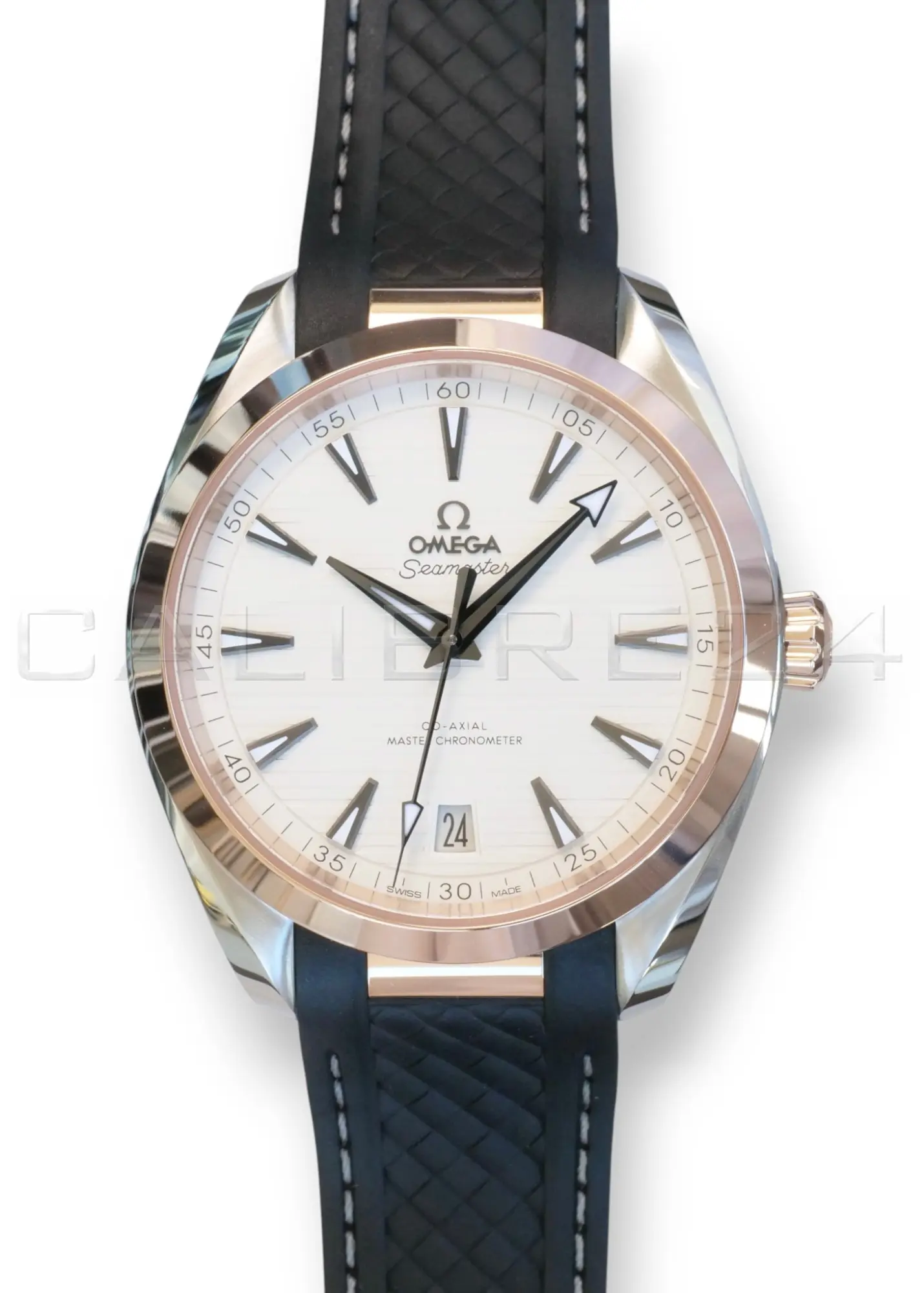 Omega Seamaster Aqua Terra 150M 41 Steel Sedna Gold Silver Teak Dial 220.22.41.21.02.001