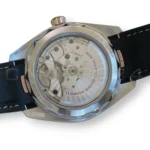 Omega Seamaster Aqua Terra 150M 41 steel and Sedna gold silver teak dial black rubber strap full set 2025 ref 220.22.41.21.02.001