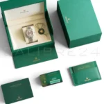 Rolex Datejust 31 278344RBR full set — original Rolex green box, outer box, warranty card, papers, booklets and swing tags, brand new 2026