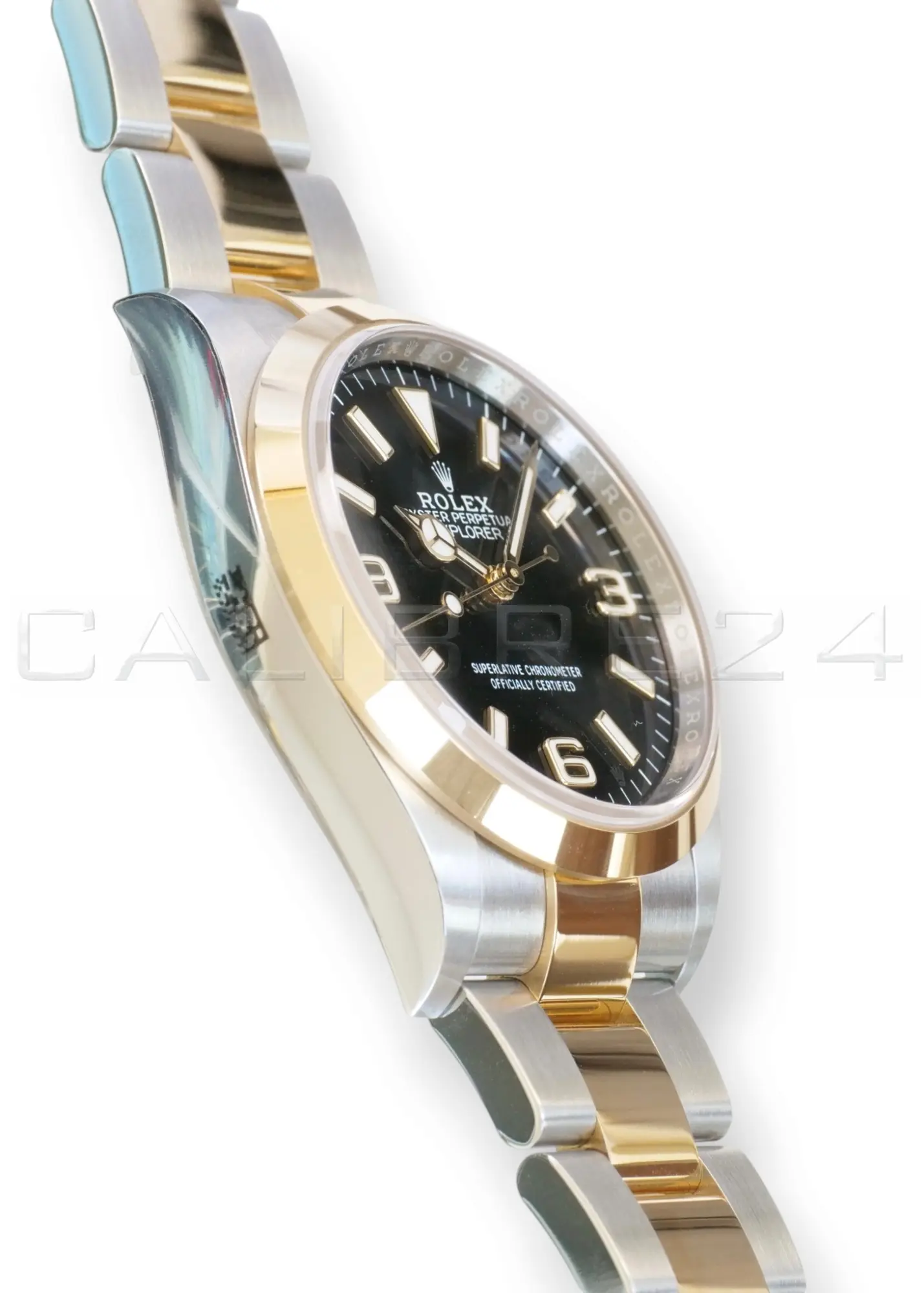 Rolex Explorer 36 124273 NOS 2024 full set original Rolex boxes manuals warranty card hang tag Calibre24 Perth