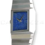 Toledano & Chan B/1 Blue Lapis Lazuli limited edition 175 — dial view showing natural stone veining and silver dauphine hands